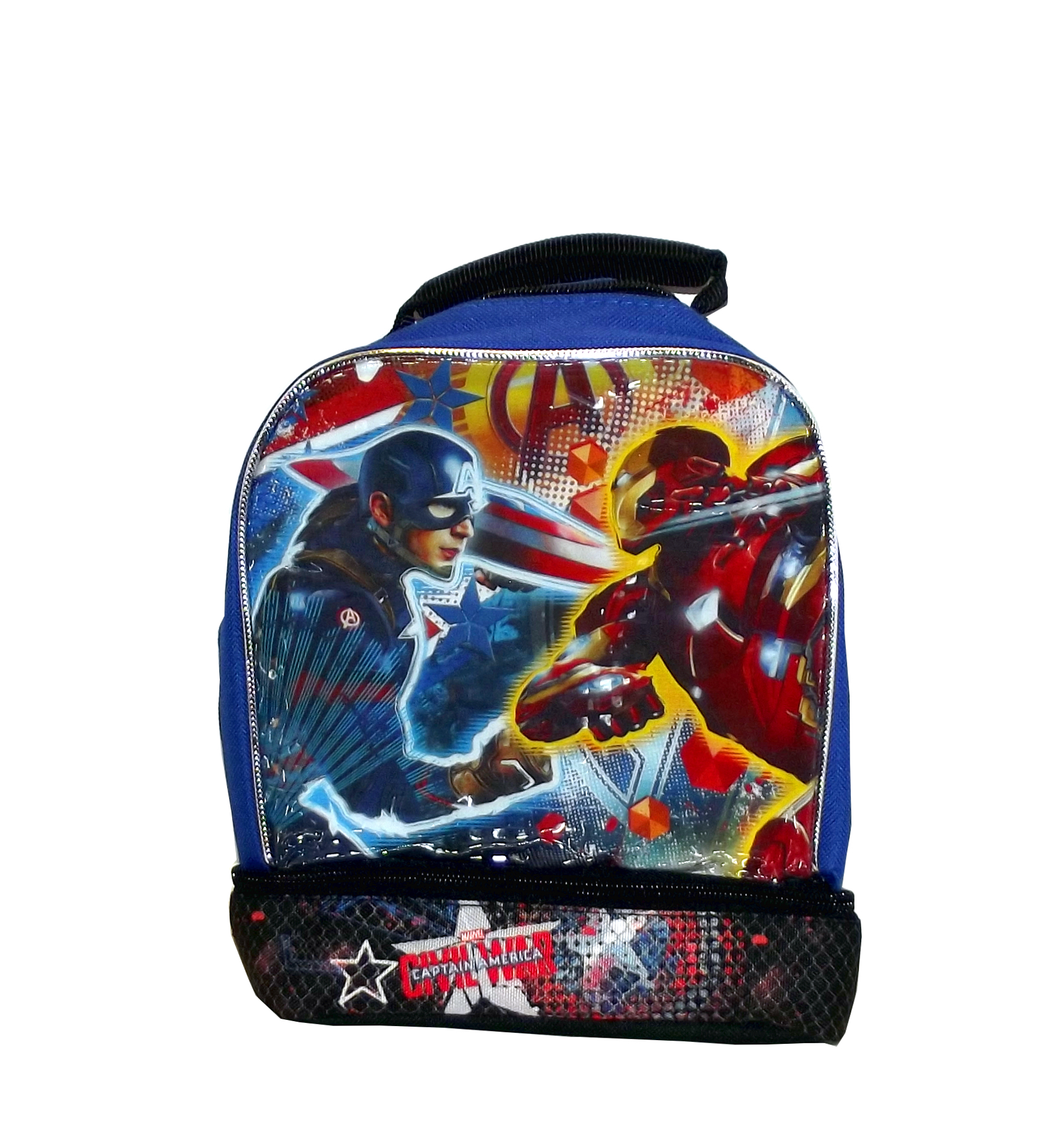 Marvel Captain America Civil War Captain America vs Ironman Lunch Bag
