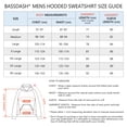 thumbnail image 5 of BASSDASH Men’s Fishing Fleece Hoodie with Neck Gaiter Water Resistant Performance Hunting Sweatshirt FS18M, 5 of 9