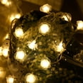 Battery Operated Flower Rose String Light Lamp Indoor Outdoor For