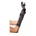 thumbnail image 2 of Guantes Largos Negros De Tela Halloween, 2 of 2