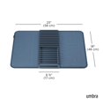 thumbnail image 3 of Estante para platos Umbra Udry, plegable, azul pizarra, con tapete de secado, 3 of 6