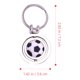 thumbnail image 5 of 2 llaveros pequeños con forma de bola giratoria, ideales como recuerdo para aficionados al deporte., 5 of 5