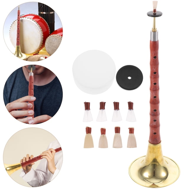 Luxshiny 1 Set Wind Instruments Metal for Beginners Practicing Compact Musical Wind Instrument