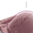 thumbnail image 6 of Darzheoy Wire-Free Bra for Women Comfortable Lace Breathable Bra Underwear No Rims Sports Bra 44/100BC, 6 of 8