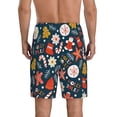 thumbnail image 3 of Fotbe Holiday Christmas Cookies Pajama Shorts for Men, Men's Pajama Bottoms, Sleepwear,Short Pajama Pants-X-Large, 3 of 9