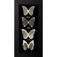 thumbnail image 2 of Greene, Taylor 12x24 Black Modern Framed Museum Art Print Titled - Hope Faith Love Butterflies 2, 2 of 5