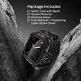 thumbnail image 3 of Monster Rugged Smart Watch Band with Protective Case and Touch-Sensitive Screen Cover, Compatible with Apple Watch, 46mm, 3 of 10