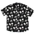 thumbnail image 3 of Neff Disney Men's Oh Boy Mickey Face Allover Print Button-Down Shirt, 3 of 6