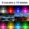 thumbnail image 2 of Luces estroboscópicas LED inalámbricas Hiseanllo anticolisión para automóvil, 2 of 8