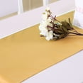 thumbnail image 5 of 12" x 108" Satin Table Runner Wedding Party Venue Decorations Gold Tone Bedding for Home, 5 of 7