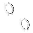 thumbnail image 1 of crativent Watches Protector Set Professional Sturdy Covering Component Modified Fitting Watch Case Kit Replacement for Watch 4 White frame/film 2Set, 1 of 6