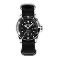 thumbnail image 1 of Military Royale Mechanical Mens Watch Black Artificial Leather Automatic M-107, 1 of 3