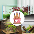 thumbnail image 5 of Resin Castle Decoration Colorful Fish Decorations for Tank Funny Fish Shrimp Caves House Hideouts House Plants Supplies, 5 of 7