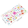 thumbnail image 2 of KAKOWELY 6 Sheets Eye Face Body Gems Jewels Rhinestone Temporary Tattoos Decals Stickers,4.72"X2.95"X0.12", 2 of 4