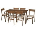 thumbnail image 6 of TMS Newington Mid- Century 7 Piece Dining Room Set, Mocha, 6 of 6