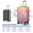 thumbnail image 4 of Fuzoiu Leopard Skins And Heads Print Suitcase Cover,Washable Luggage Covers for Suitcase,Elastic Luggage Protector Cover,Scratch Resistant Travel Suitcase Covers-Medium, 4 of 7
