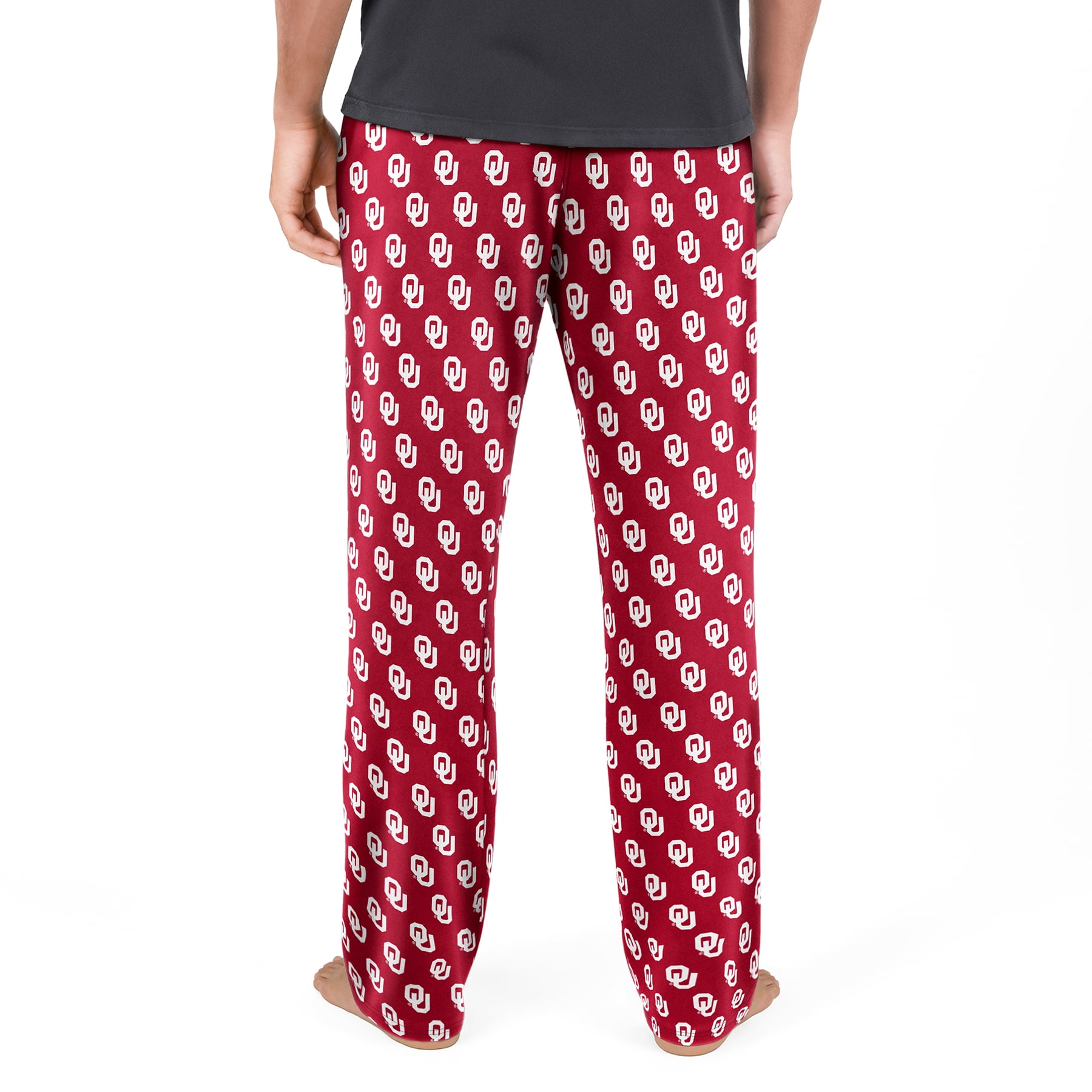 NCAA Mens Oklahoma Sooners All Over Print Pajama Pants