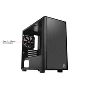 Thermaltake Versa H17 Black SPCC Micro ATX Gaming Computer Case CA-1J1-00S1NN-00