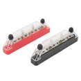 thumbnail image 4 of Battery Bus Bar, Wearproof M6 Studs M4 Screws Insulated Power Distribution Block  For Cars RVs Boats Solar Systems, 4 of 8