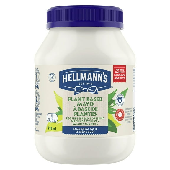 Hellmann's Vegan Dressing & Sandwich Spread, 710ml/24oz., {Imported from Canada}