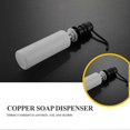 thumbnail image 5 of Kitchen Sink Soap Dispenser 350mL Large Capacity Dish Lotion Shampoo Dispenser Bottle Copper Built in Soap Dispenser for Kitchen Sink, 5 of 5