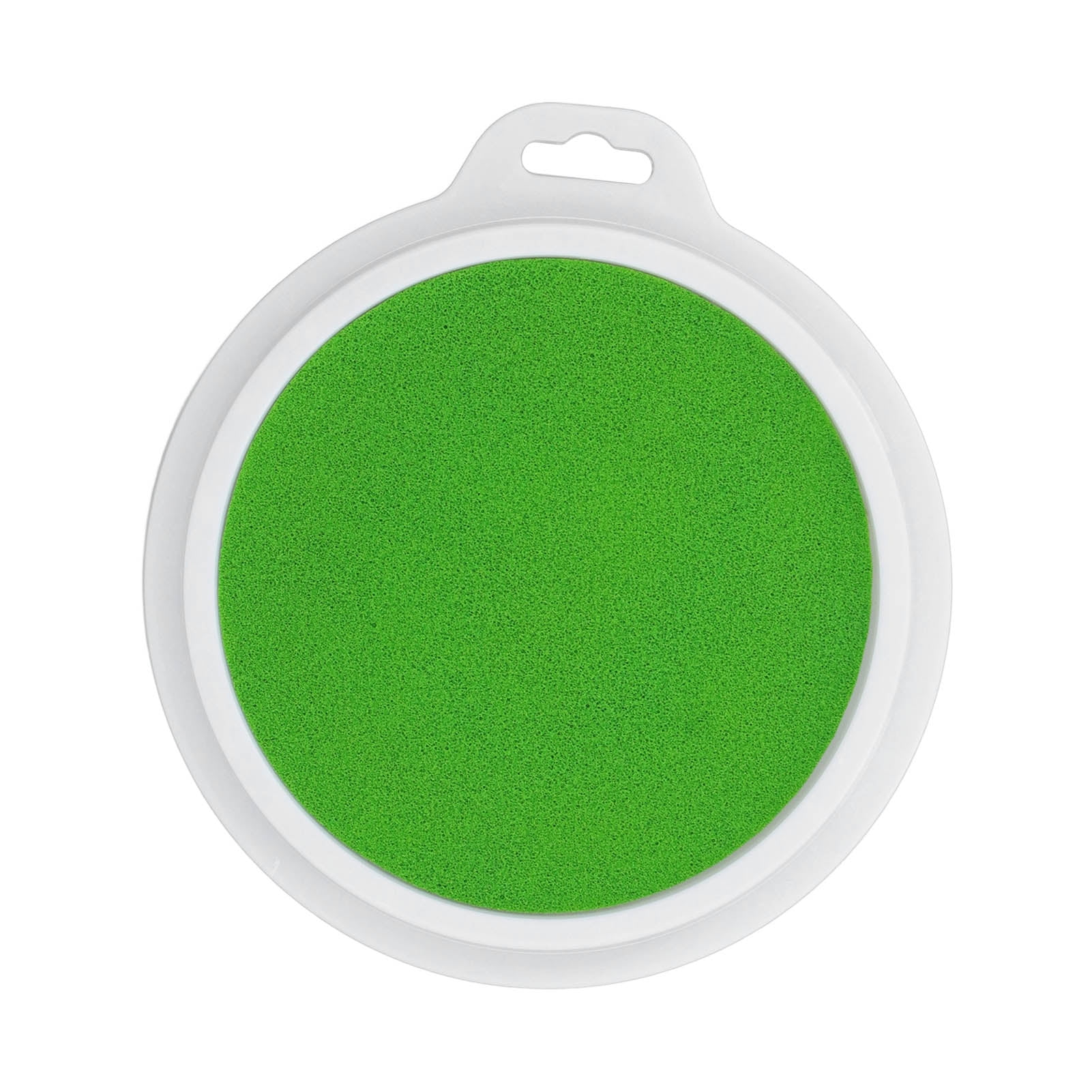 Washable Ink Pad, Round Ink Pad DIY Graffiti Pad For Scrapbook Green