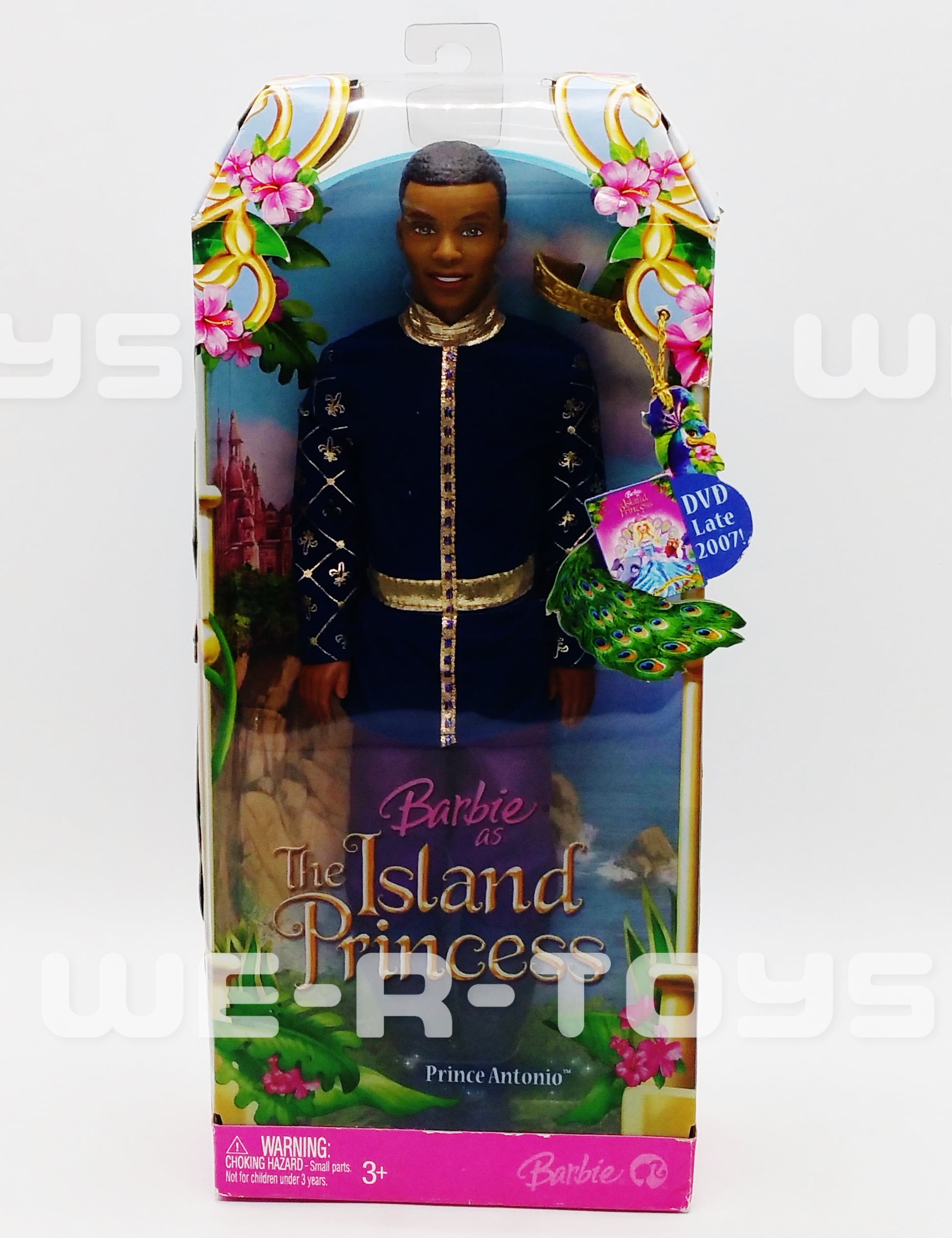 Barbie as The Island Princess Prince Antonio Doll Mattel 2007 No. K8108 NEW