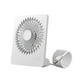 thumbnail image 2 of Ventilador de escritorio pequeño y portátil, con potente flujo de aire, silencioso, recargable por USB, para oficina, habitación y viajes., 2 of 9