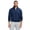 Navy Blazer, variant on Men's Advantage Performance Quarter Zip Fleece Pullover Sweatshirt, Velvet Maroon
