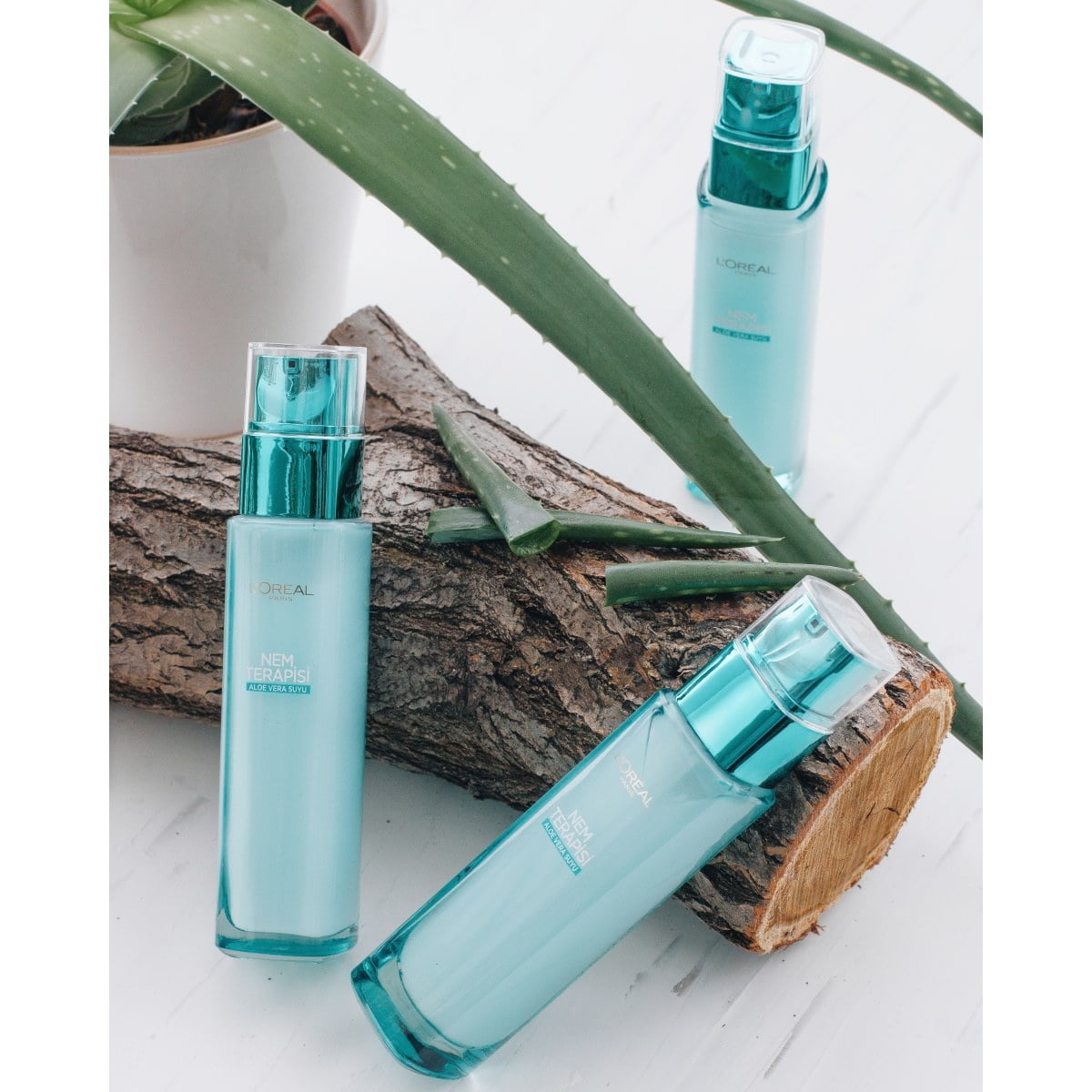Loreal Paris Hydra Genius Hyaluronic Acid + Aloe Vera Liquid Moisturiser  for Normal to Combination Skin, 70ml