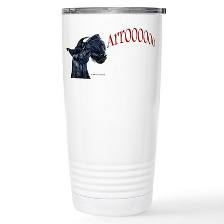 

CafePress - Arroo Scottish Terrier Stainless Steel Travel Mug - Insulated Stainless Steel Travel Tumbler 20 oz.