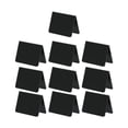 thumbnail image 1 of 10 letreros de pizarra acrílicos en forma de V, letreros de mesa pequeños multifuncionales, Negro, 1 of 9