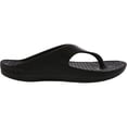 thumbnail image 2 of Telic Flip Flop Black Slip-On Shoes - 9M / 8M, 2 of 5