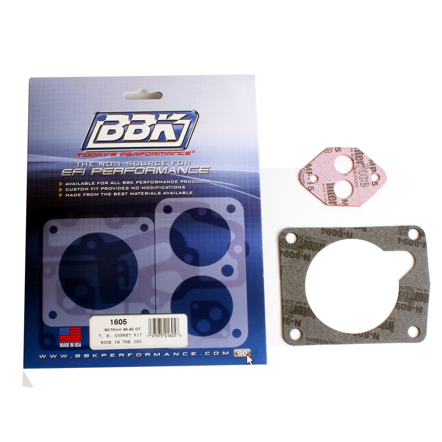 BBK Performance Parts 1605 Throttle Body Gasket Kit