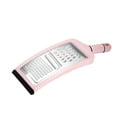 thumbnail image 3 of ADDHAT Grater Pink 1Pcs 12.6x4.7x1.9in Stainless Steel Vegetable Shredder Handheld, 3 of 8
