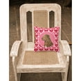 thumbnail image 2 of Carolines Treasures SS4531PW1414 Chesapeake Bay Retriever Hearts Love and Valentines Day Fabric Decorative Pillow, 2 of 4