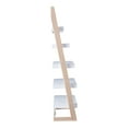 thumbnail image 4 of Furniture of America Suria Wood Desk with 2 Bookcase, Natural Tone, 4 of 6