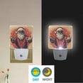 thumbnail image 5 of WOBOGO Santaclos with Outstretched Hands LED Night Light 2 Pcs Set 0.5 Watt Wall Plug in Dusk to Dawn Automatic Switch Soft White Light, 5 of 7