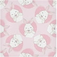 thumbnail image 5 of GZHJMY Valentine's Day Bunny Cloth Napkins Set of 4, Reusable Washable Oversized Table Napkins for Family Wedding Dinner Party Home Decor, 20 Inch Decorative Washcloths, 5 of 7