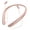 Pink, variant on Neckband Bluetooth Headphone, Retractable Headphones with Bluetooth, Stereo Noise Cancelling Earphones,Neckband Bluetooth Earphones for Office Meetings and Daily Commuting