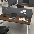 thumbnail image 2 of Bush Business Furniture 70W Desktop Privacy Screen in Cool Charcoal, 2 of 12