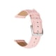 thumbnail image 3 of Correa de reloj de cuero con hebilla de pasador lisa Correa de reloj de cuero rojo blanco azul morado rosa Correa de reloj para hombre y mujer, 3 of 3