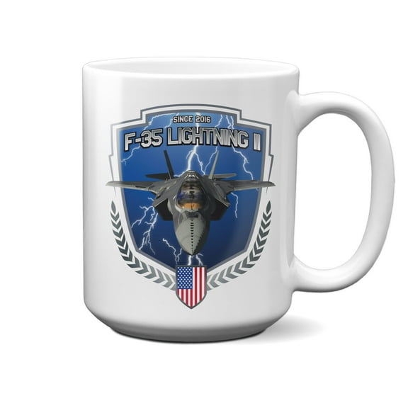 F-35 Lightning II In Flight 15oz Mug
