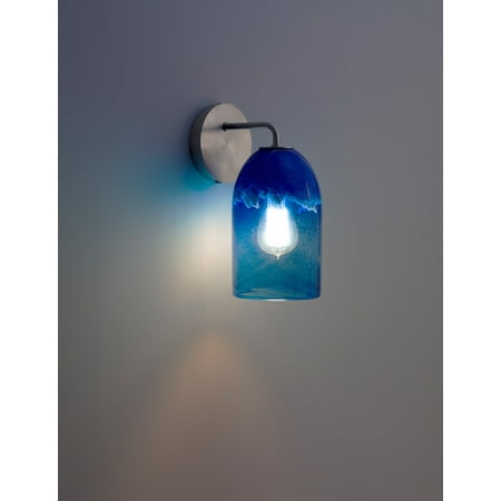 

Wall Sconces 1 Light Fixtures With Stainless Steel Finish Medium Bulb 6 60 Watts