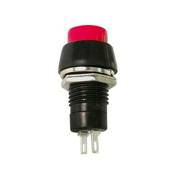 SPST PUSH BUTTON SWITCH - ROUND
