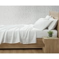 thumbnail image 3 of Serta So Soft Solid Sheet Set, King, White, 6 Piece Set, 3 of 7