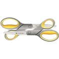 thumbnail image 2 of Titanium Bonded Scissors, 8" Long, 3.5" Cut Length, Gray/yellow Straight Handles, 2/pack | Bundle of 5 Packs, 2 of 5