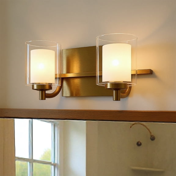 Luxury Modern Bath Light, Brushed Gold, UQL6200