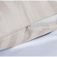 thumbnail image 4 of Juego de 2 protectores de almohada 100% algodón egipcio de 600 hilos con cremallera, fundas de almohada refrescantes de tejido de satén, silenciosas y transpirables, de fácil cuidado (2 piezas Queen r, 4 of 5