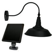Sunforce Solar Barn Light Fully adjustable lamp head Amorphous solar panel, Fully Weather Resistant. Easy Installation